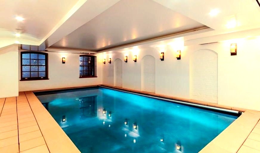 Indoor Pool Inside Manhattan Apartment