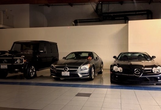 Three Mercedes Lined Upwww.DiscoverLavish.com